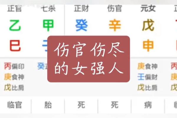 女命八字带伤官是什么意思