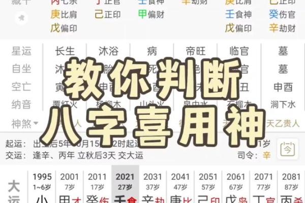 教你如何用八字确定喜用神
