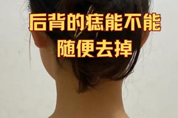 背上的痣图解算命