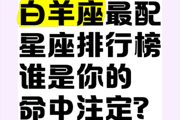 白羊座和什么座最配对 白羊座和什么座最配做闺蜜