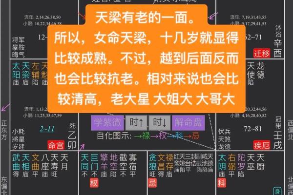 紫薇斗数大运和八字不一样