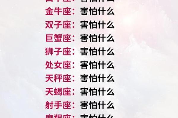 十二星座的真正性格