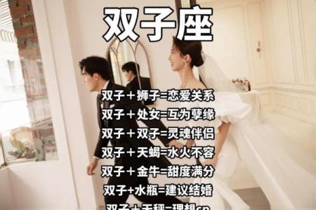 哪些星座跟双子座绝配呢