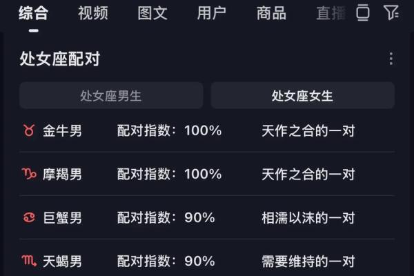 女生处女座和什么座最配对 处女座女和什么座最配对男