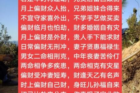 八字中偏财多无偏财用