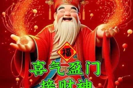 迎财神放鞭炮