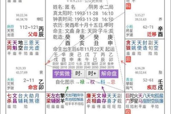 紫薇斗数化禄流通