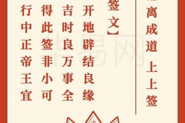 观音灵签第六十六签解