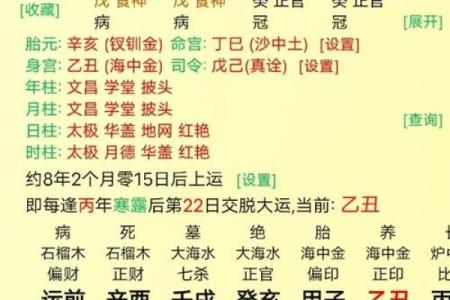 八字纯阴
