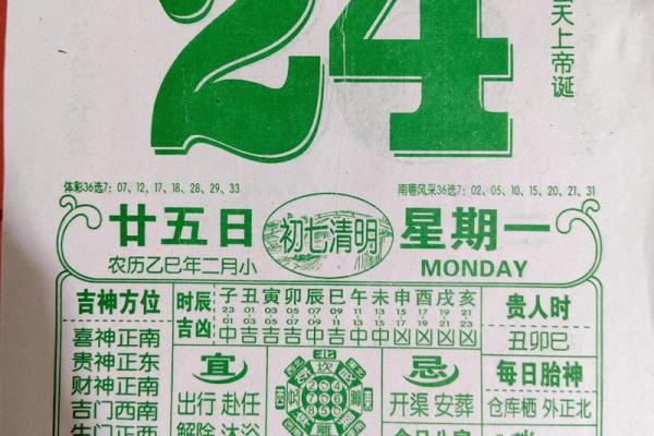 今日农历黄历查询