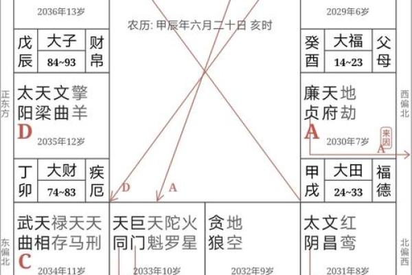 紫薇斗数中的陷位