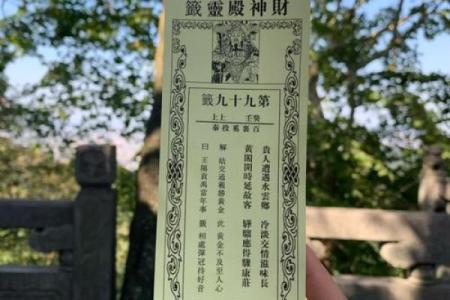 东岳泰山爷灵签十八签