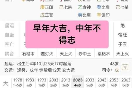 八字年冲时
