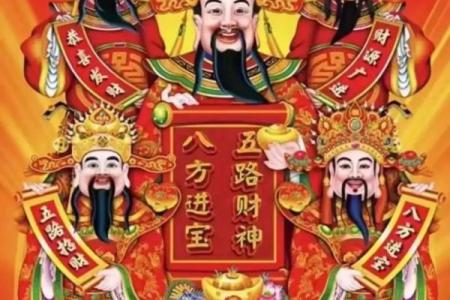 家里有没有请财神