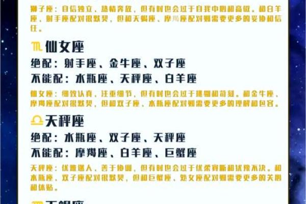 星座配对率表大揭秘：完整排名及性格契合度！
