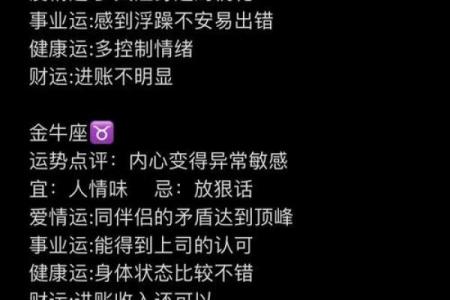 十二星座相亲运势