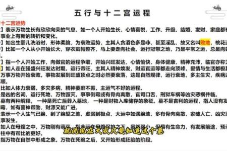 八字对应的五行