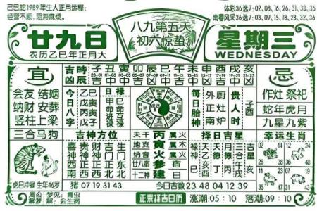 7月9号诸事宜忌老黄历！