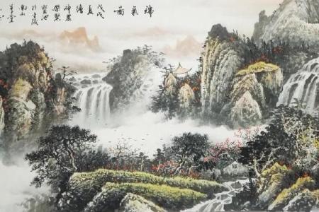 名人与风水_山水画里面有人物适合挂客厅吗