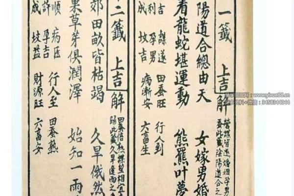 观音灵签19签吉凶