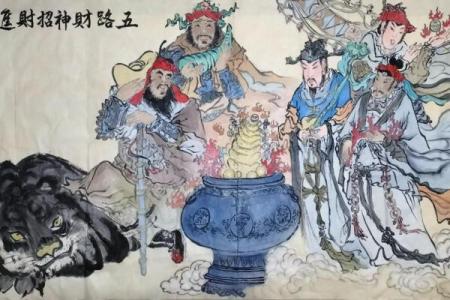 家里的财神画挂哪里好招财聚财