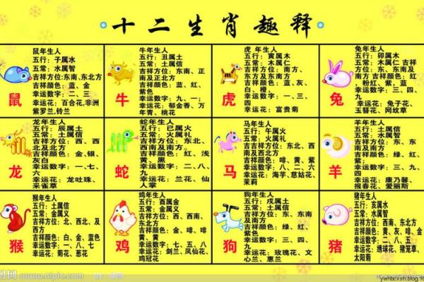 生肖吉凶方位