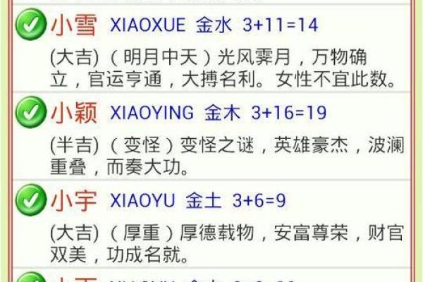 生辰八字起名周易