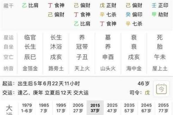 八字丑中含