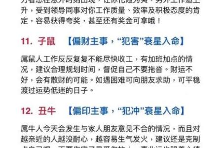 生肖吉凶方位