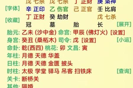 生辰八字重量