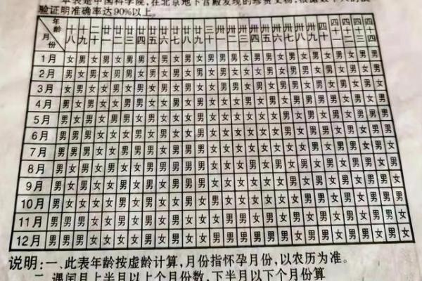 女人宫度算命对照表判断
