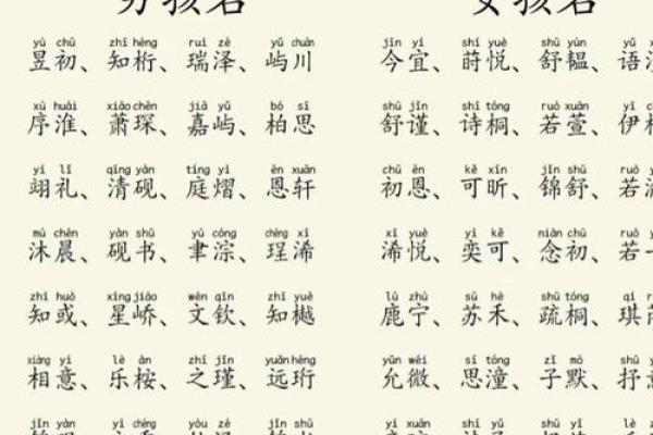 新生儿八字起名
