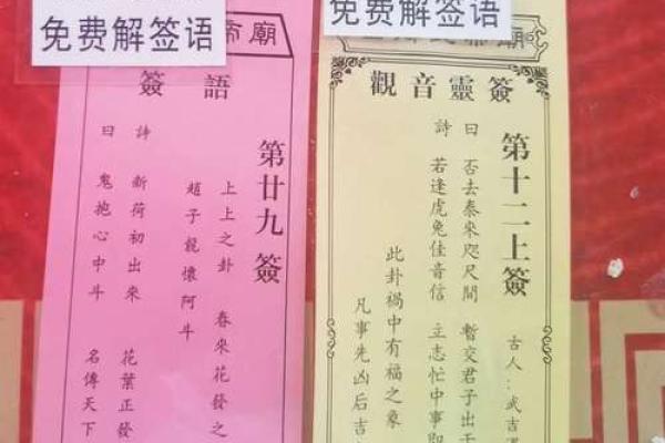 怎么查自己的灵签信息内容