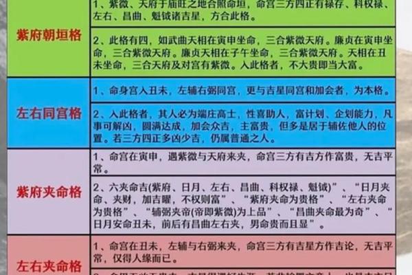 紫微排盘,科星逢破格命格详解