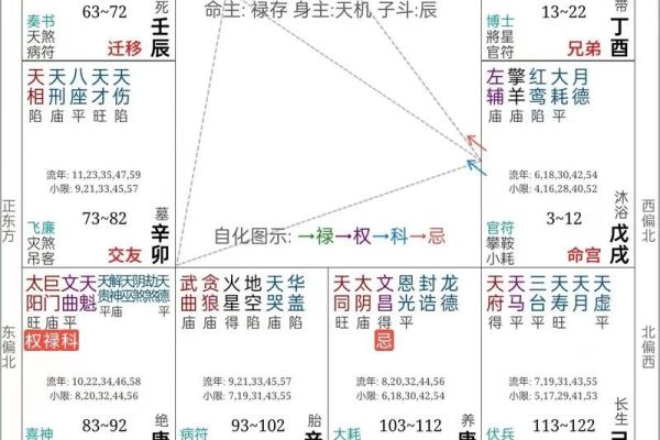 紫薇斗数的命盘怎么看