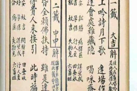 观音灵签第32