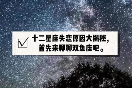 十二星座失恋后怎么样走出心伤的人
