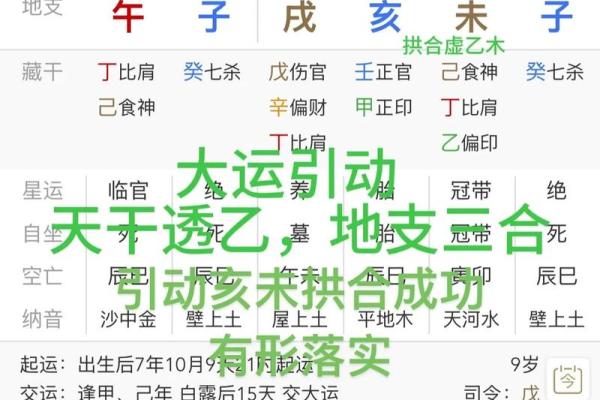 八字大运