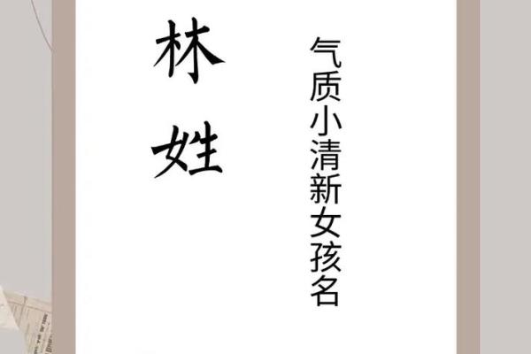 林姓女孩名字大全-林姓女孩起名字大全-林姓名字大全姓名