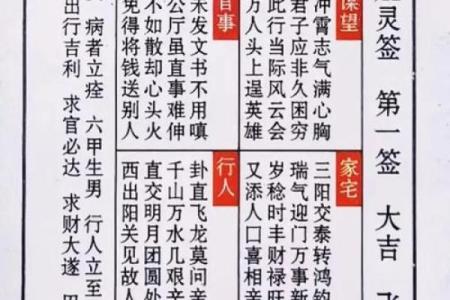 抽签算命姻缘