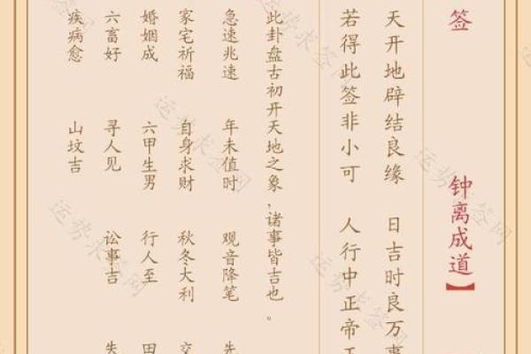观音灵签拾