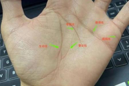 手相算命：生命线断开图解