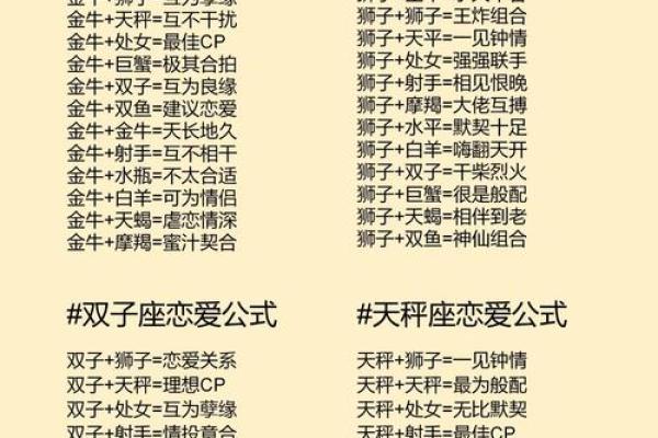 星座合拍：如何加强恋爱关系？