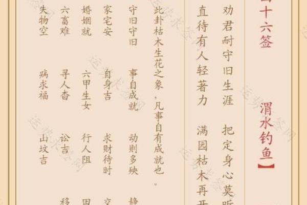 真武灵签第14签解签