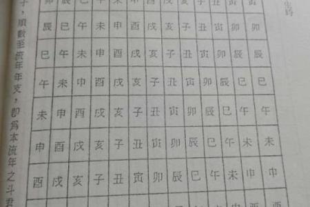 中州紫薇斗数流月