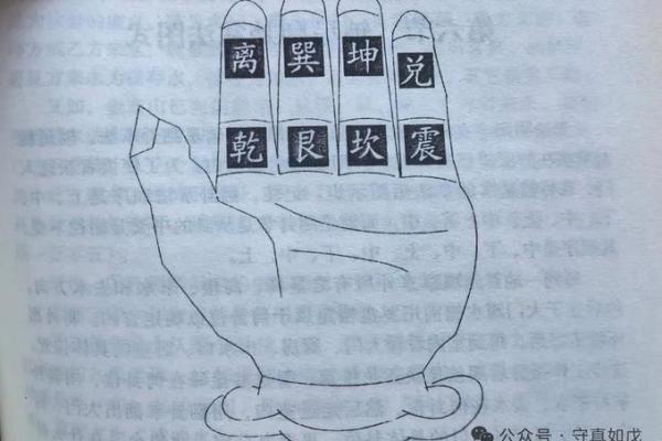 怎么用手算命