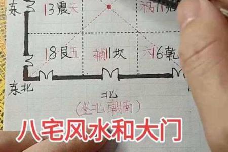 风水的向_坐乾向巽住宅宜安大门方位