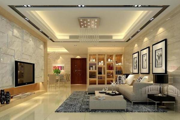 装修房子吊顶风水图片