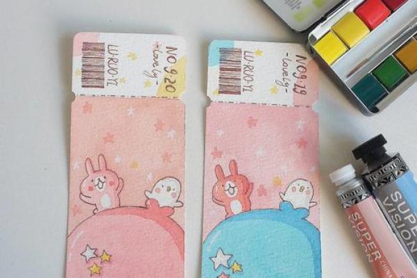 可爱少女心书签,十二星座手工书签 可爱少女心书签,十二星座手工书签