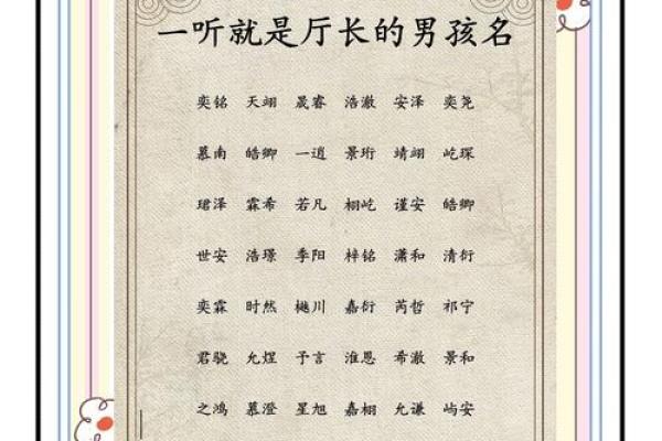 2019年6月12号寅时出生的男孩要怎么起名字姓名